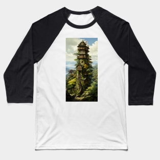 The Forest Tower Baseball T-Shirt
